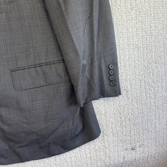 J.P. Tilford Samuelsohn x Harry Rosen charcoal gray Sport Blazer Jacket 44R READ - Picture 6 of 16